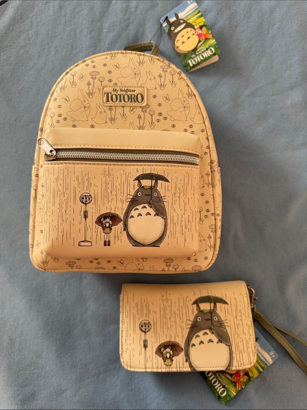 NWT My Neighbor Totoro Backpack and Wallet